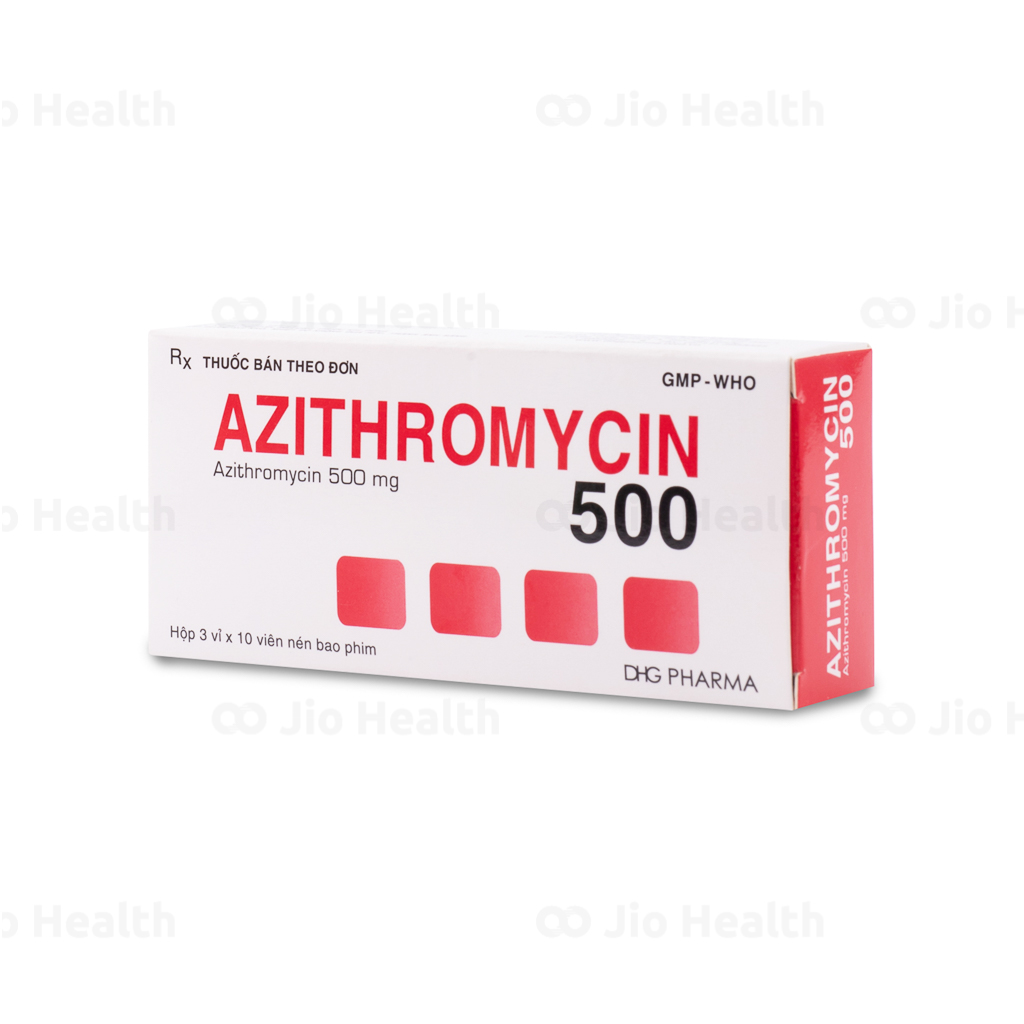 Thuốc Azithromycin chữa viêm niệu đạo