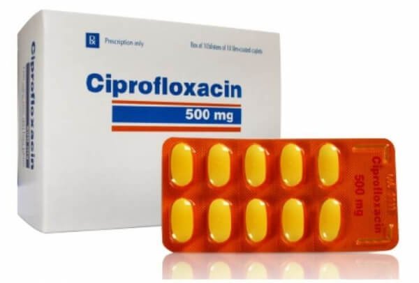 Thuốc Ciprofloxacin 500mg