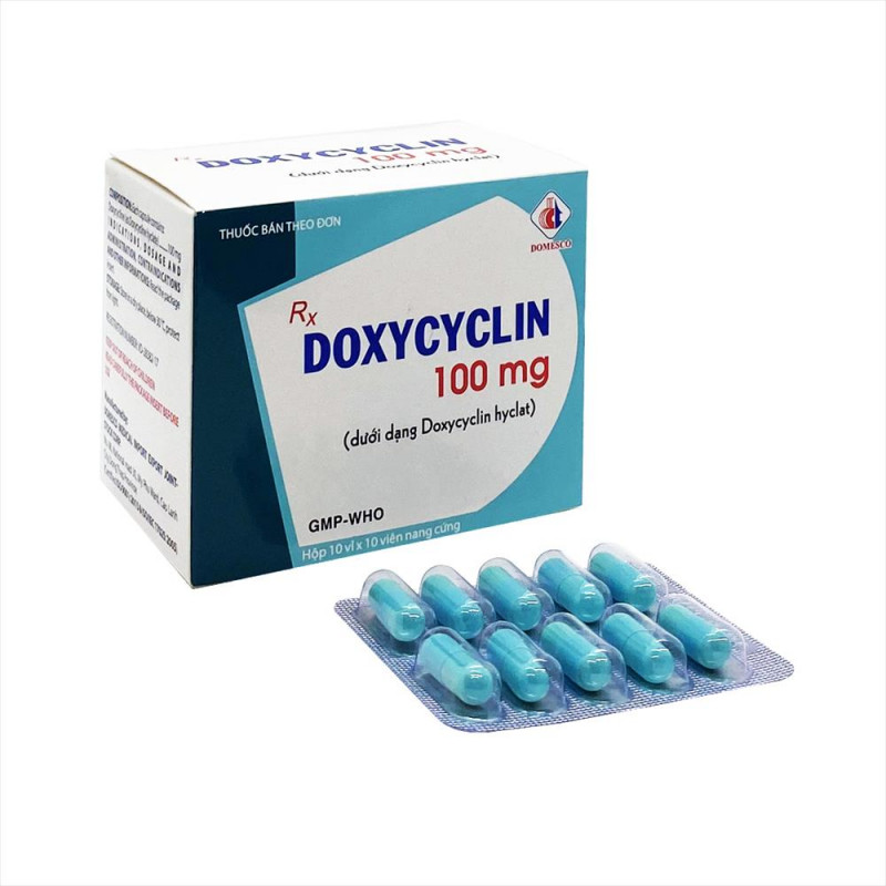 Thuốc Doxycyclin 100mg